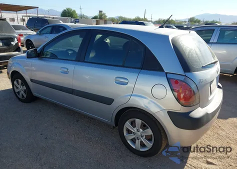 2008 Kia Rio5 Lx from USA, damaged, VIN KNADE163786345123